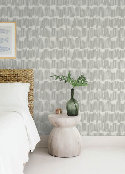 A-Street Prints Sea Salt Serendipity Wallpaper - Sterling