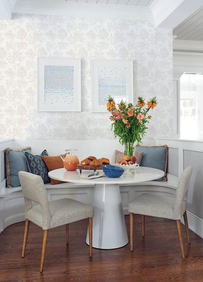 A-Street Prints Sea Salt Tortuga Wallpaper - Dove