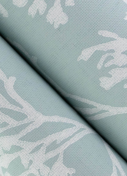A-Street Prints Sea Salt Tortuga Wallpaper - Sky Blue