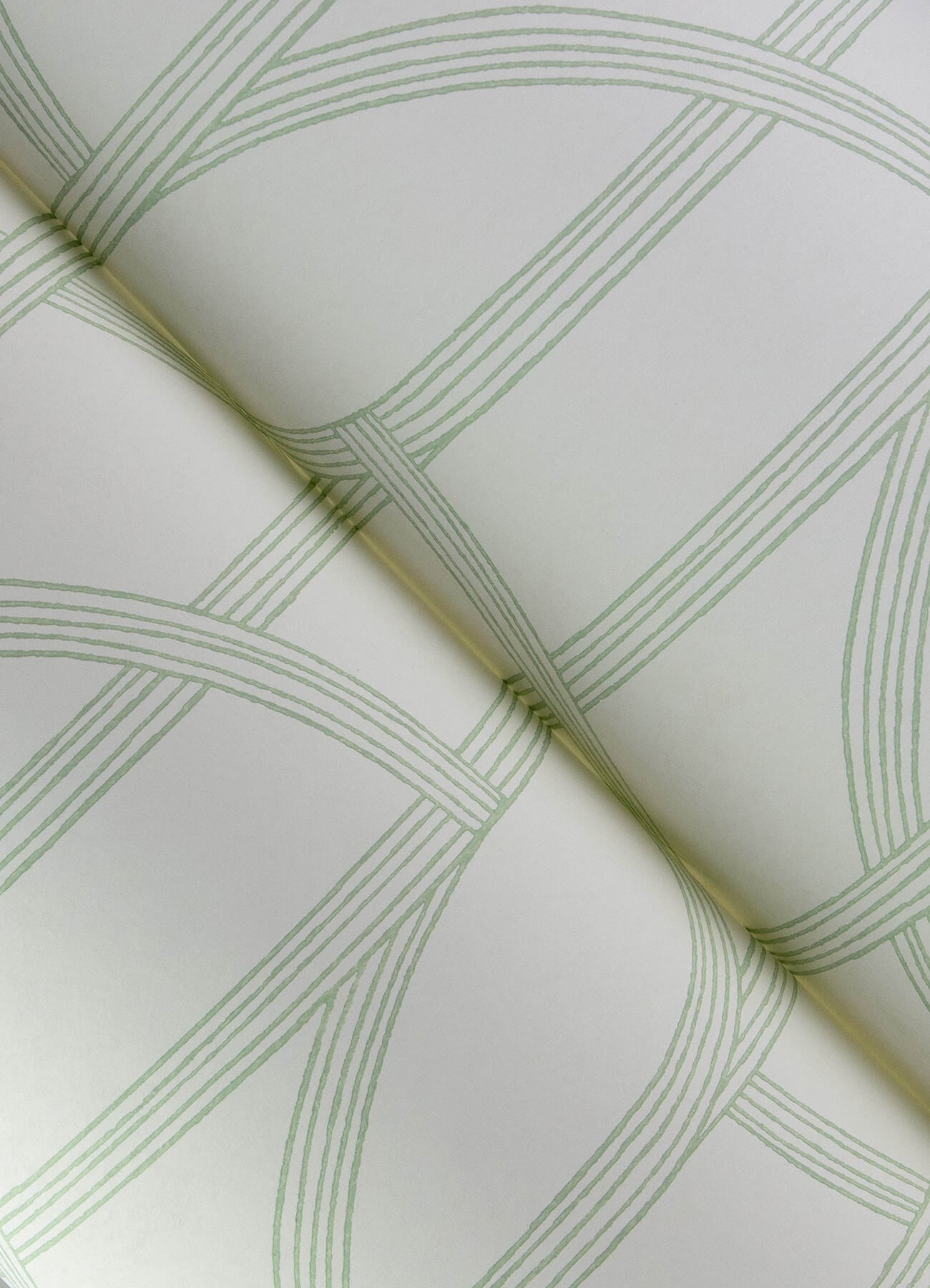 A-Street Prints Sea Salt Salvo Wallpaper - Light Green