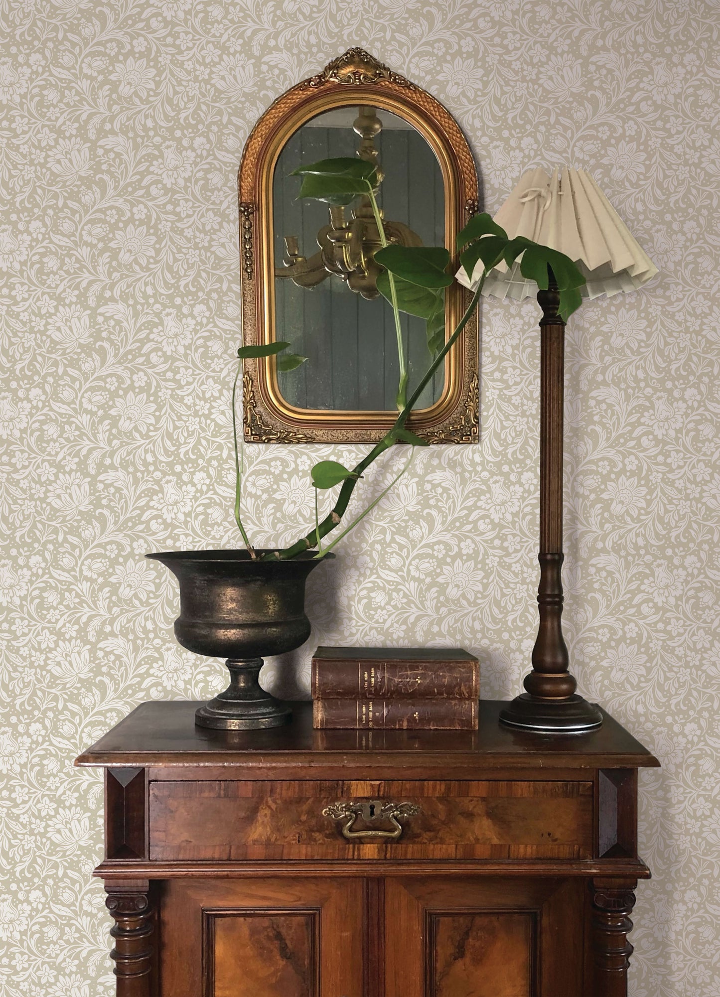 Chris Loves Julia Hague Wallpaper - Beige