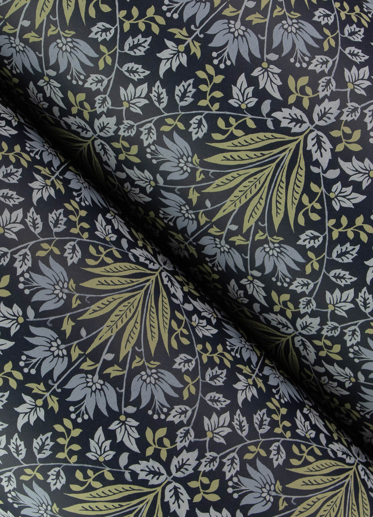 Chris Loves Julia Woodbury Wallpaper - Navy