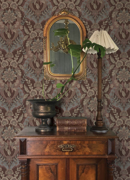 Chris Loves Julia Collins Wallpaper - Plum