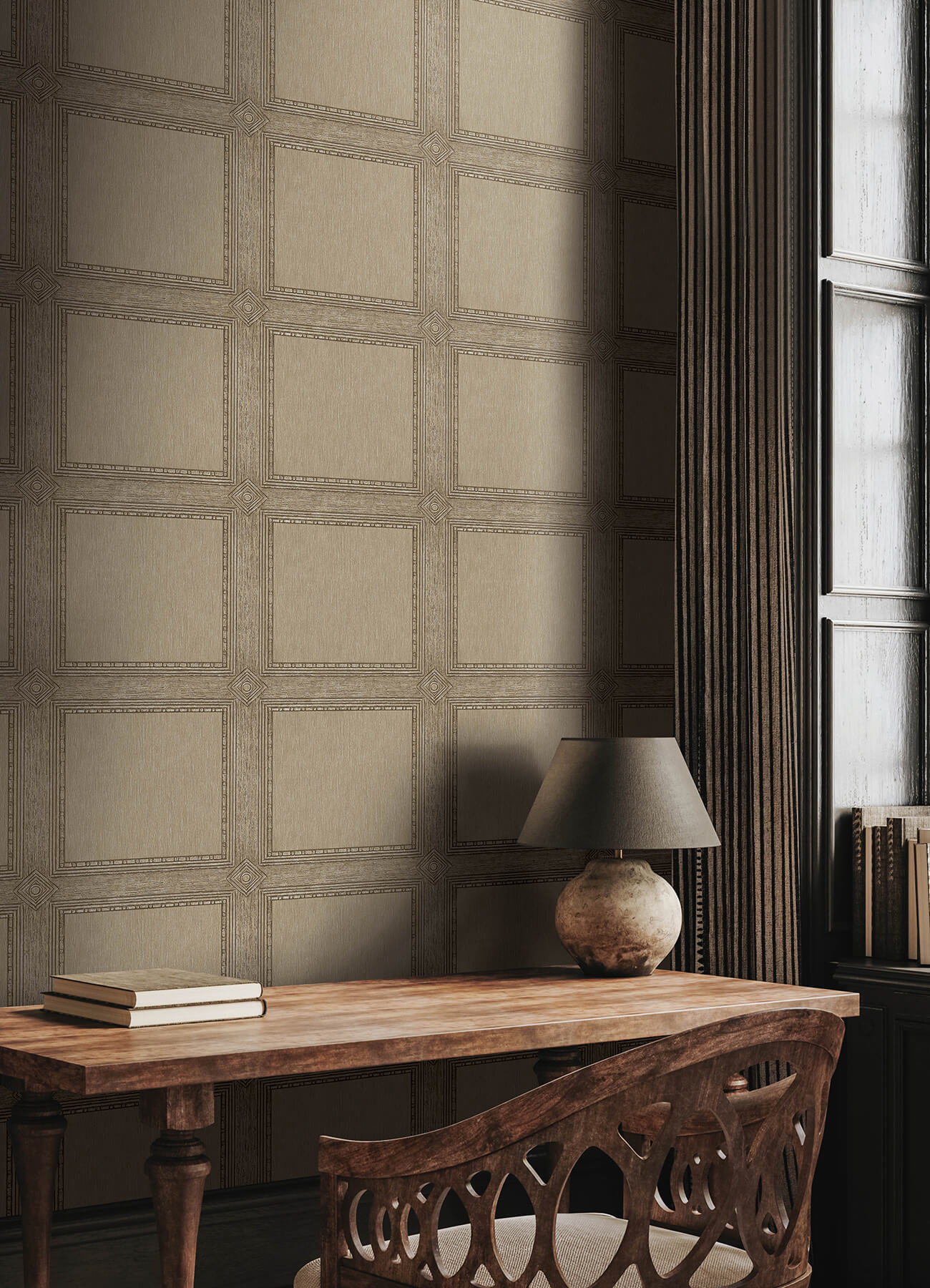 Chris Loves Julia Moorland Wallpaper - Chestnut