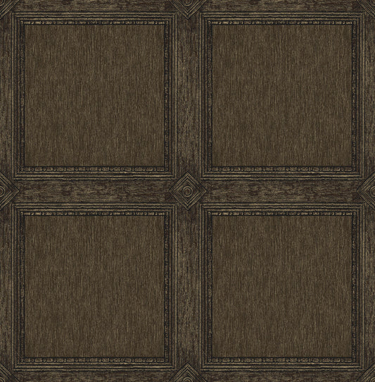 Chris Loves Julia Moorland Wallpaper - Dark Brown