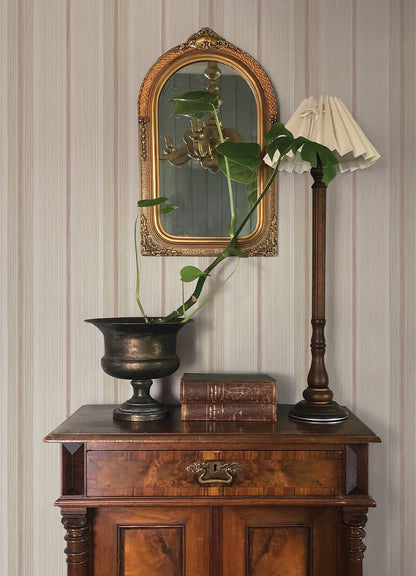 Chris Loves Julia Ames Wallpaper - Red & Beige