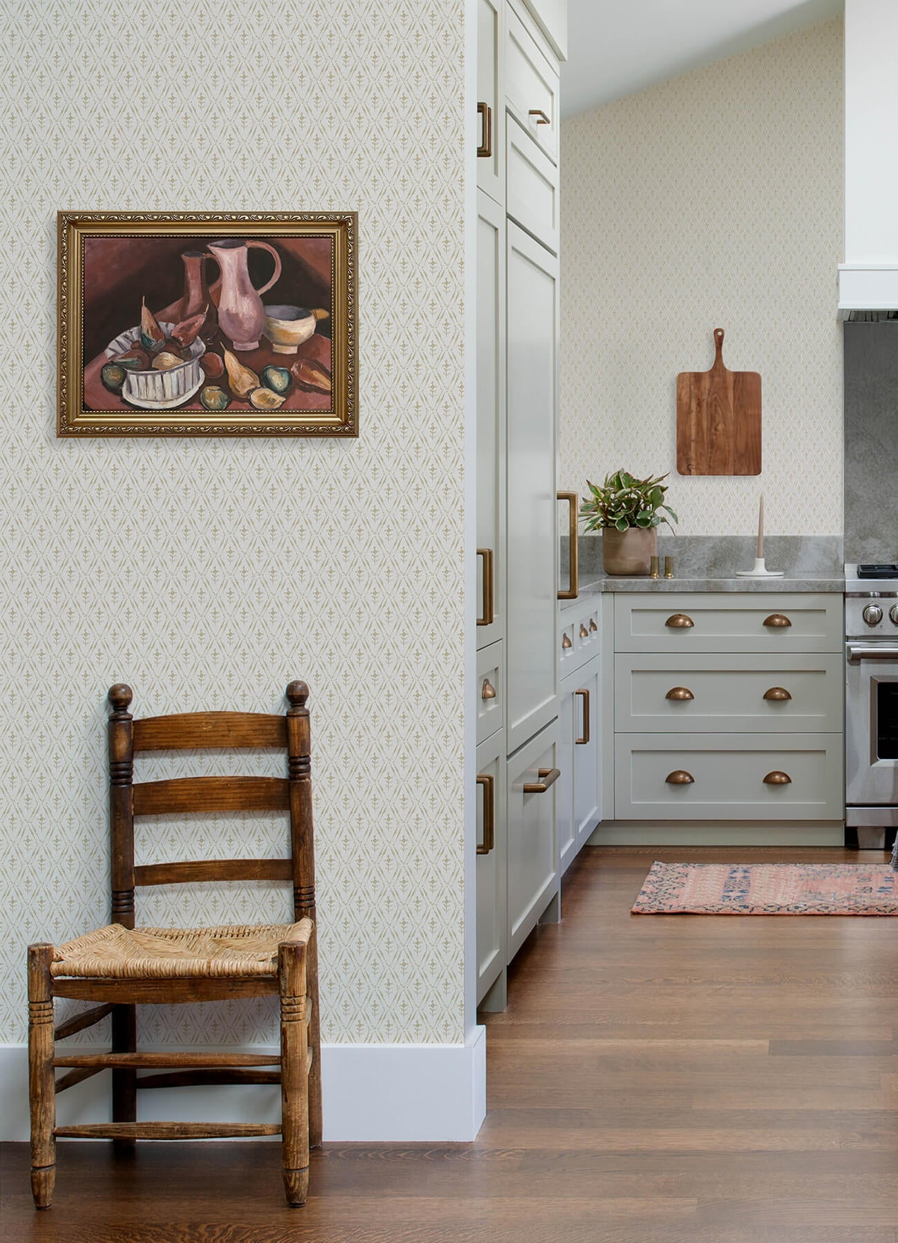 Chris Loves Julia Tillie Wallpaper - Neutral