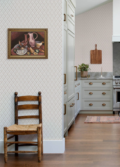 Chris Loves Julia Tillie Wallpaper - Taupe