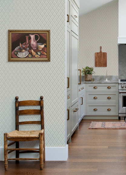 Chris Loves Julia Tillie Wallpaper - Sage