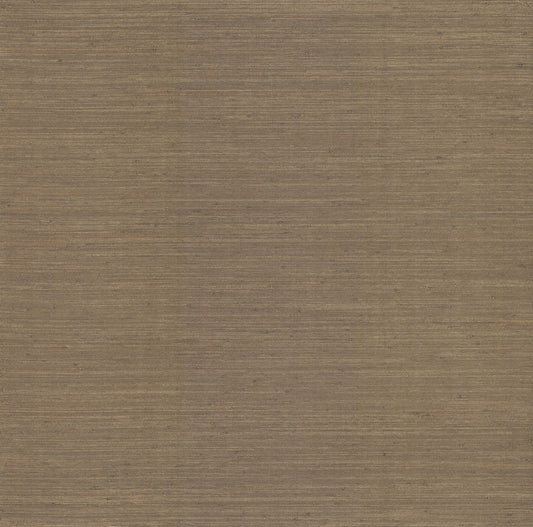 Chris Loves Julia Mycroft Grasscloth Wallpaper - Chestnut
