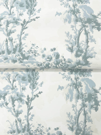 Chris Loves Julia Sainsbury Wallpaper - Light Blue