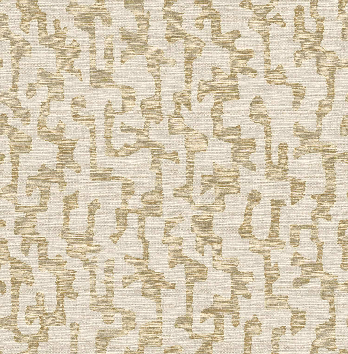 Drew & Jonathan Home Cipher Faux Grasscloth Wallpaper Sample - Chestnut