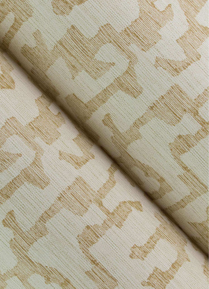 Drew & Jonathan Home Cipher Faux Grasscloth Wallpaper Sample - Chestnut