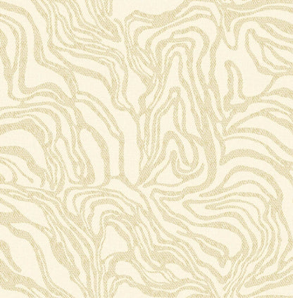 Drew & Jonathan Home Massar Marbled Wallpaper - Gold