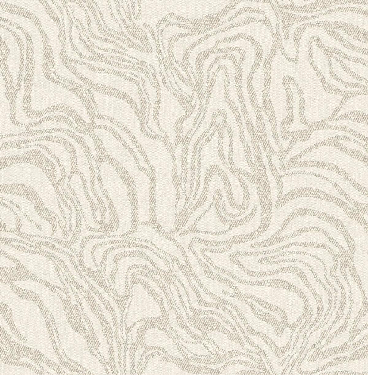Drew & Jonathan Home Massar Wallpaper Sample - Taupe