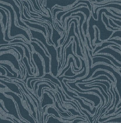 Drew & Jonathan Home Massar Marbled Wallpaper - Teal