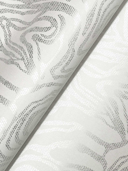 Drew & Jonathan Home Massar Wallpaper Sample - Silver