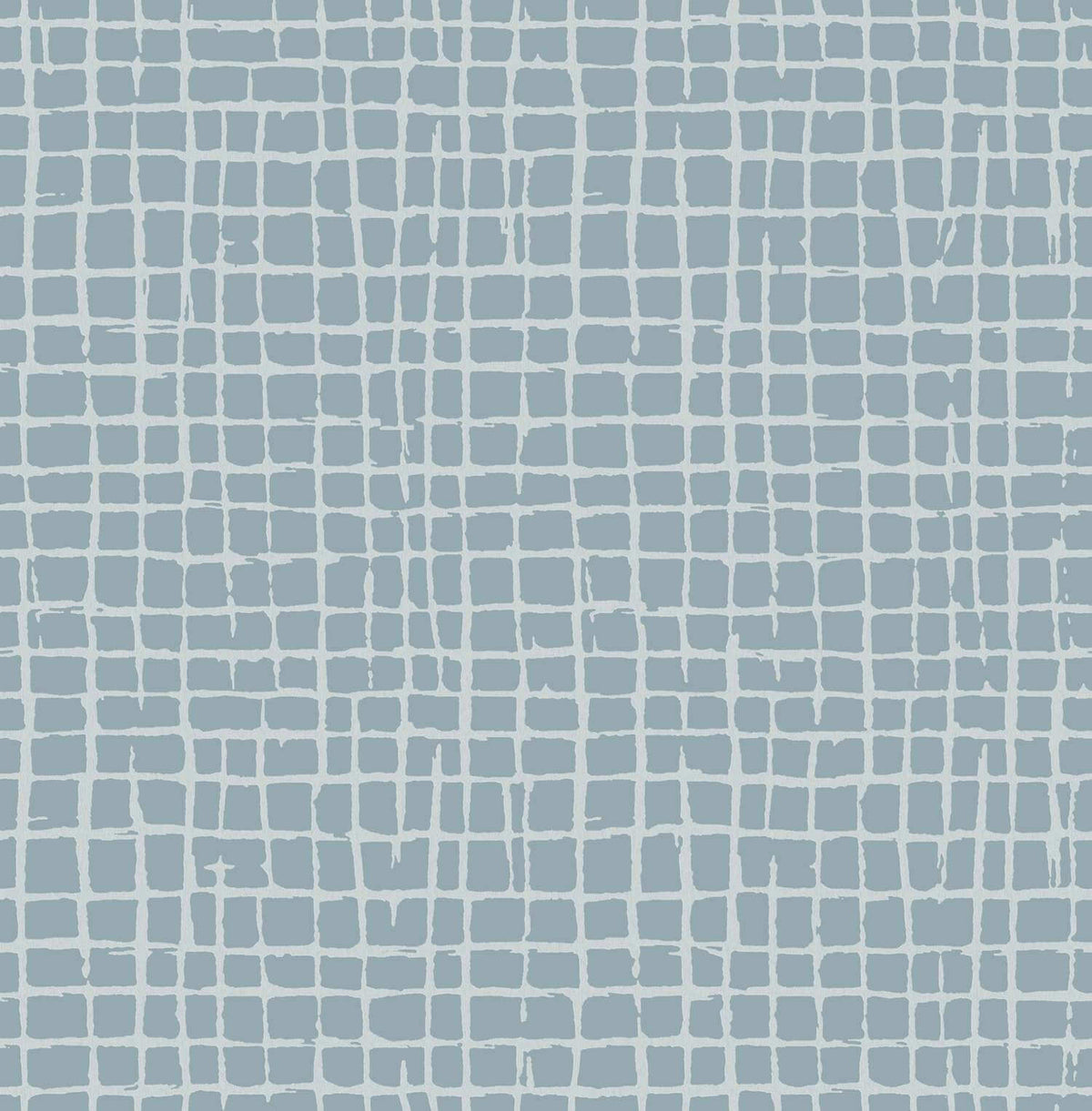 Drew & Jonathan Home Albin Gridline Wallpaper - Sky Blue