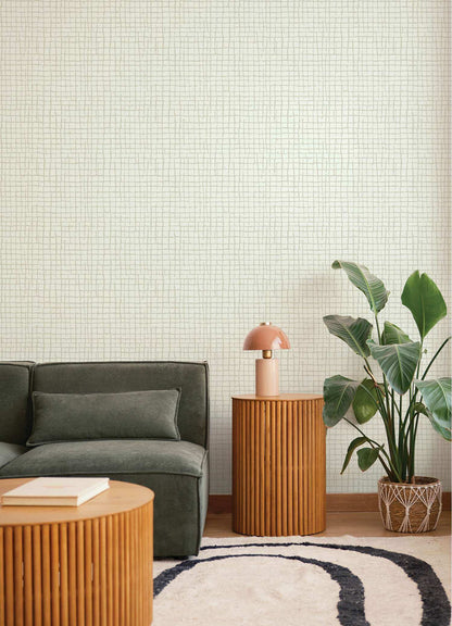 Drew & Jonathan Home Albin Wallpaper Sample - Beige