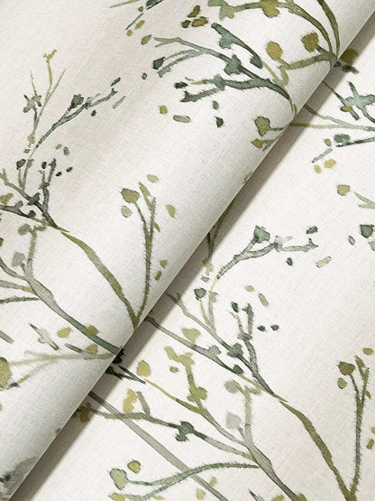 Drew & Jonathan Home Silverling Wallpaper Sample - Moss