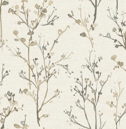 Drew & Jonathan Home Silverling Wallpaper Sample - Neutral
