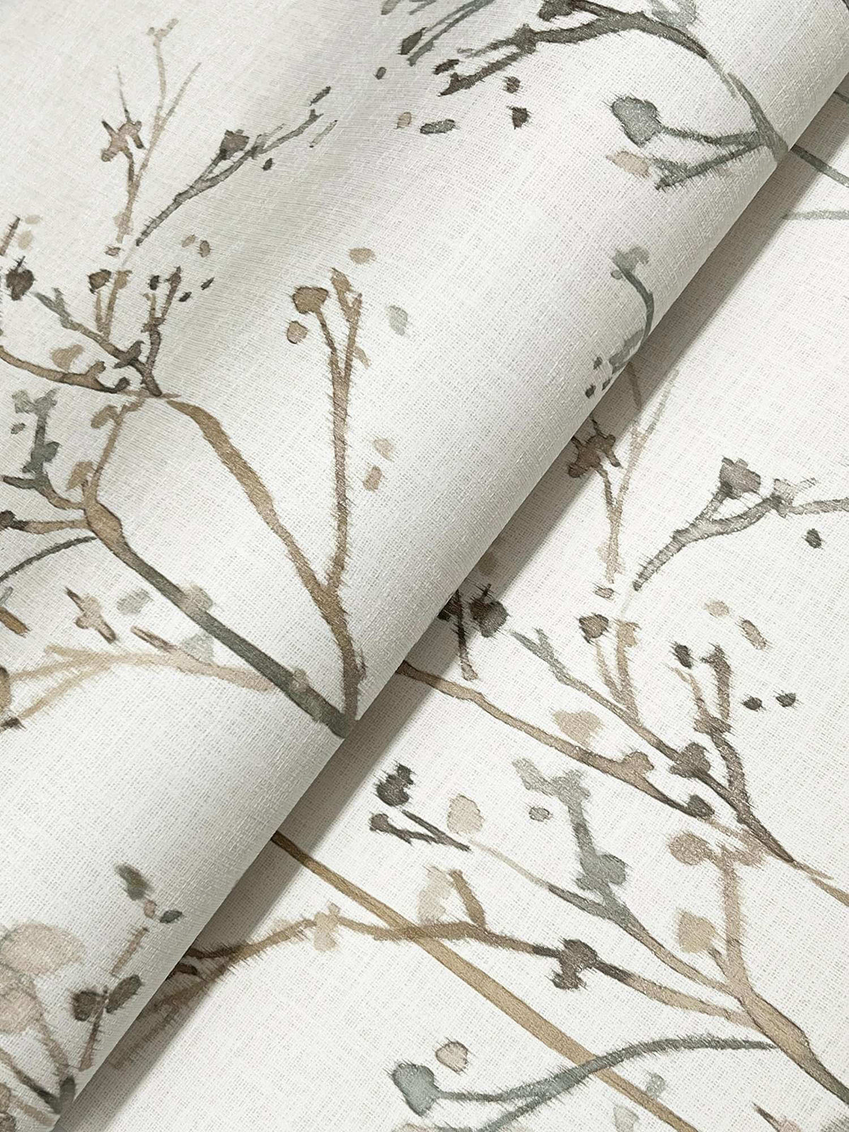 Drew & Jonathan Home Silverling Wallpaper Sample - Neutral