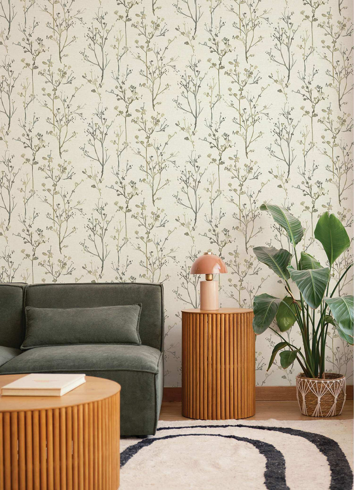 Drew & Jonathan Home Silverling Wallpaper Sample - Neutral
