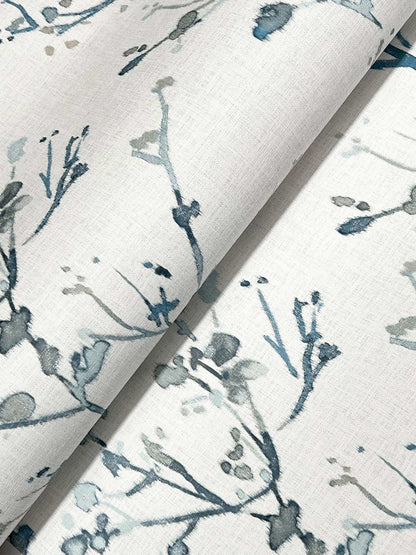 Drew & Jonathan Home Silverling Wallpaper Sample - Blue