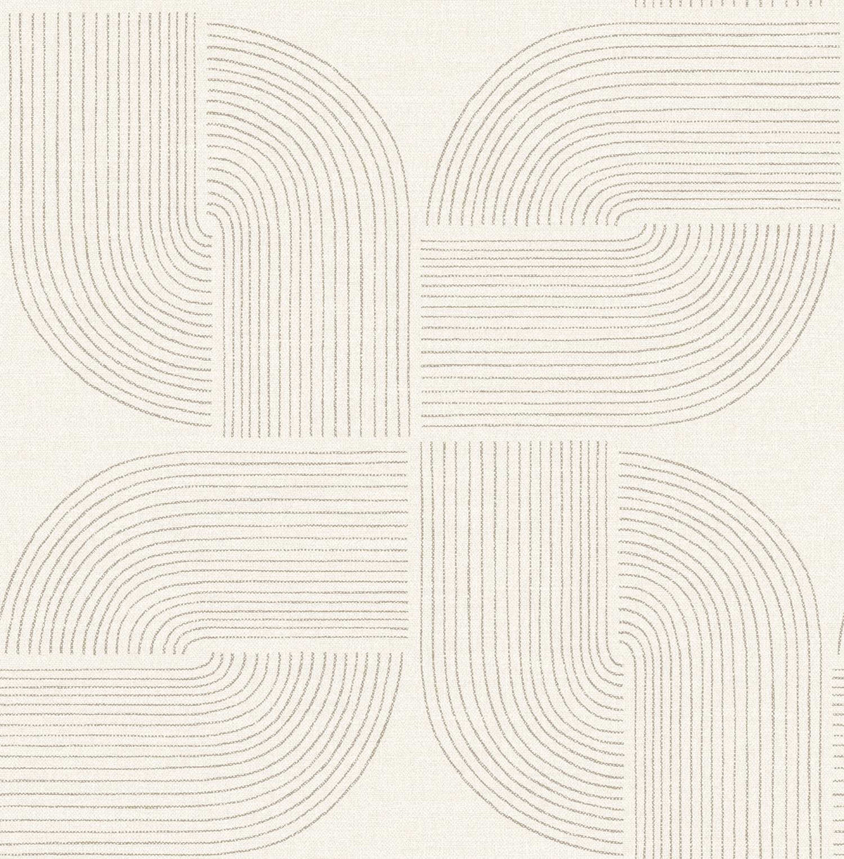 Drew & Jonathan Home Savoye Wallpaper Sample - Brown
