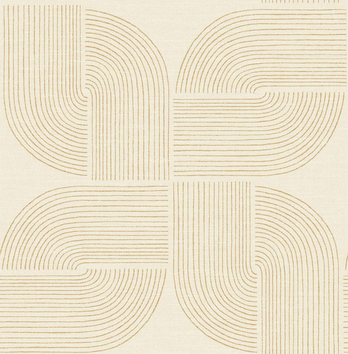Drew & Jonathan Home Savoye Wallpaper Sample - Wheat
