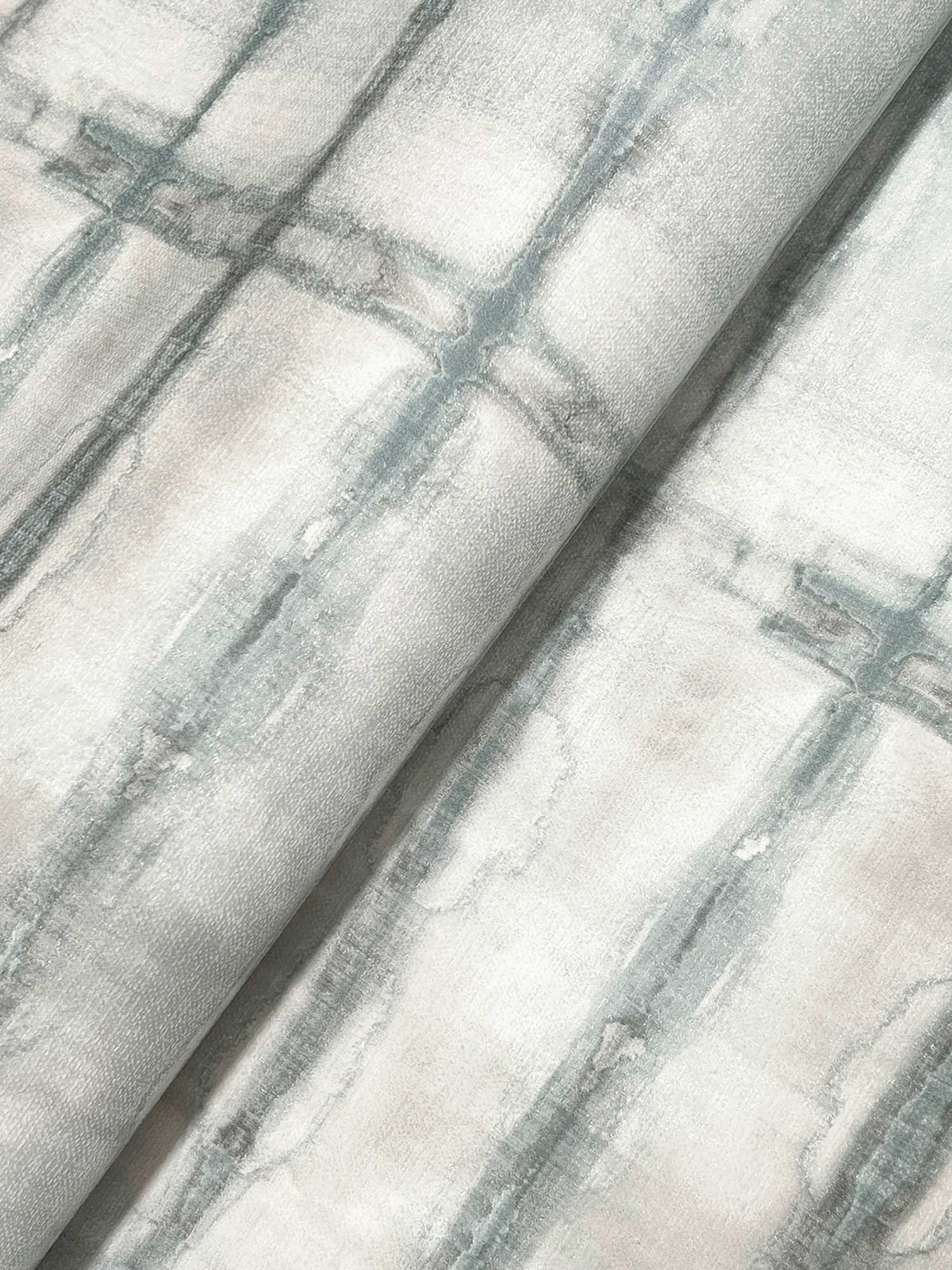 Drew & Jonathan Home Modulus Wallpaper Sample - Denim