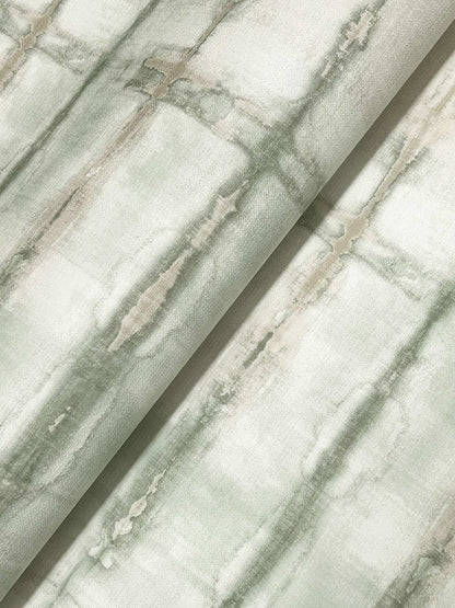 Drew & Jonathan Home Modulus Stripe Wallpaper - Seafoam