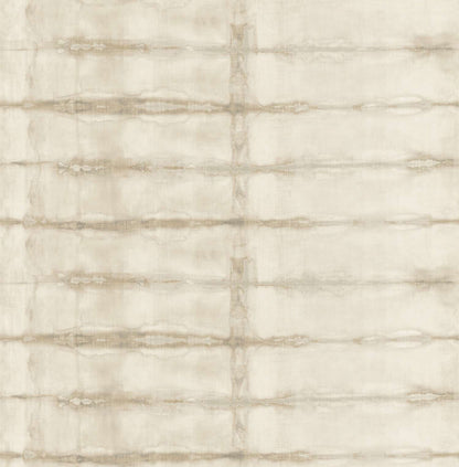 Drew & Jonathan Home Modulus Wallpaper Sample - Beige