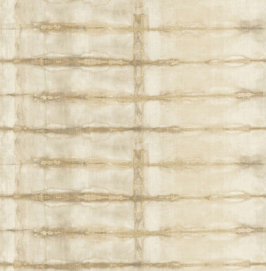 Drew & Jonathan Home Modulus Stripe Wallpaper - Wheat
