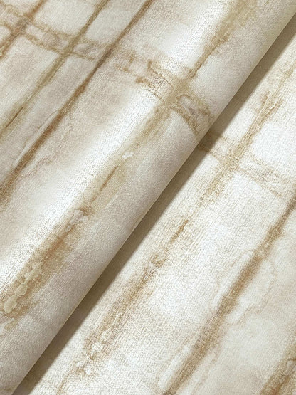Drew & Jonathan Home Modulus Wallpaper Sample - Wheat