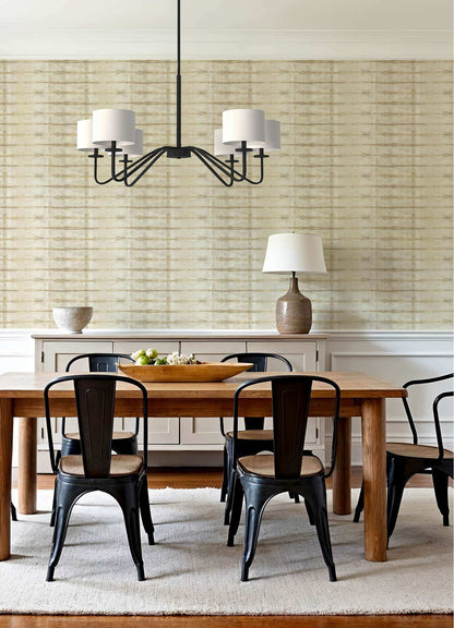Drew & Jonathan Home Modulus Wallpaper Sample - Wheat