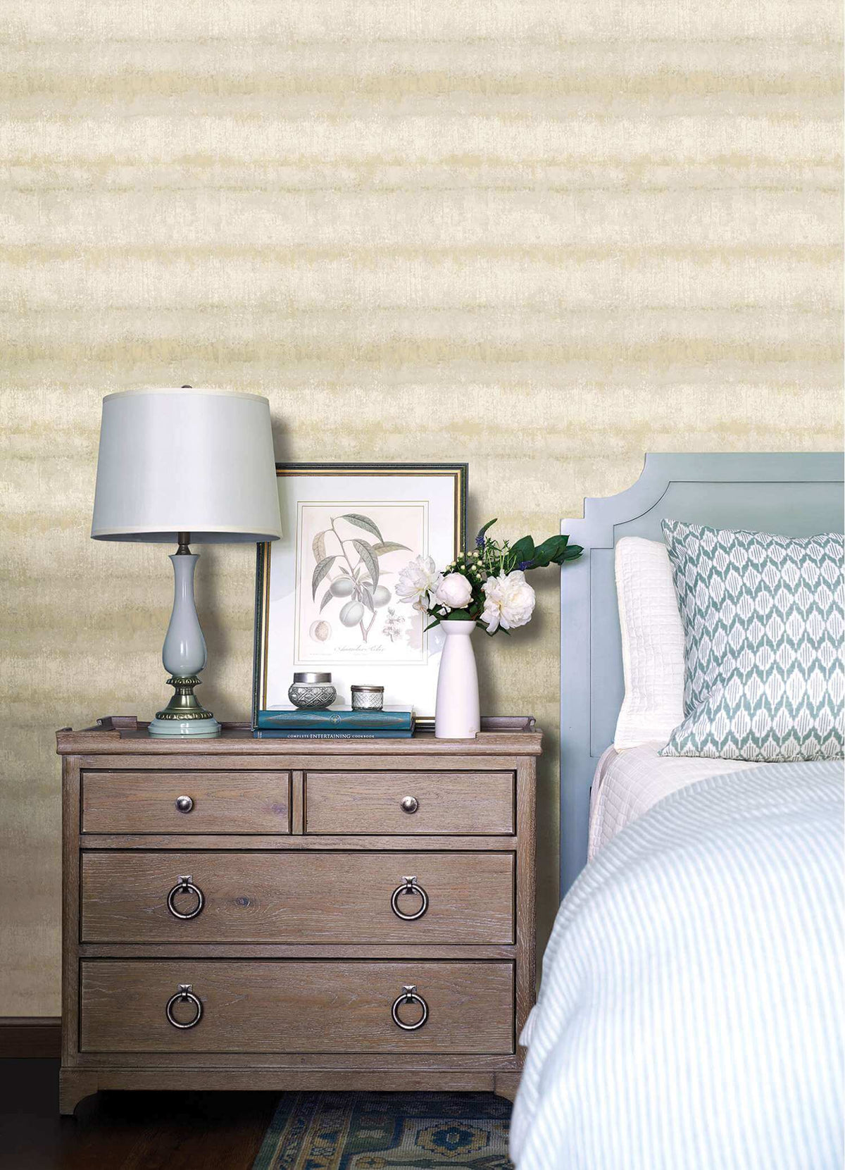 Drew & Jonathan Home Morningtide Wallpaper Sample - Neutral