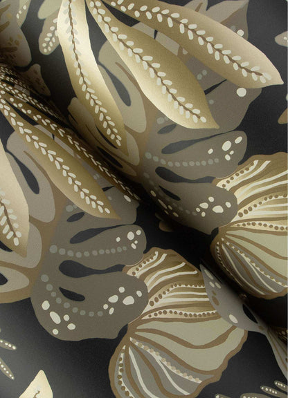 Drew & Jonathan Home Alocasia Wallpaper Sample - Neutral