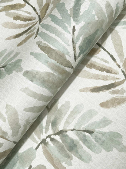 Drew & Jonathan Home Serenade Ferns Wallpaper - Aqua