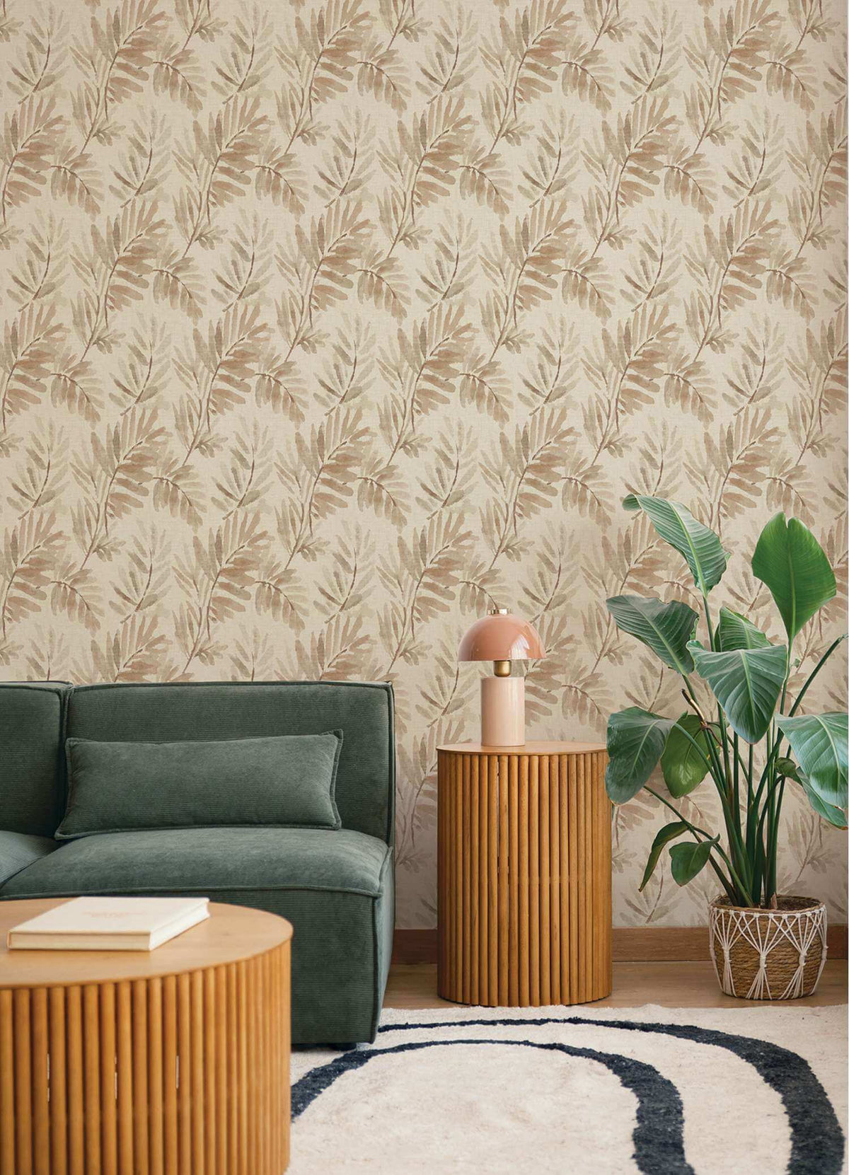 Drew & Jonathan Home Serenade Wallpaper Sample - Blush