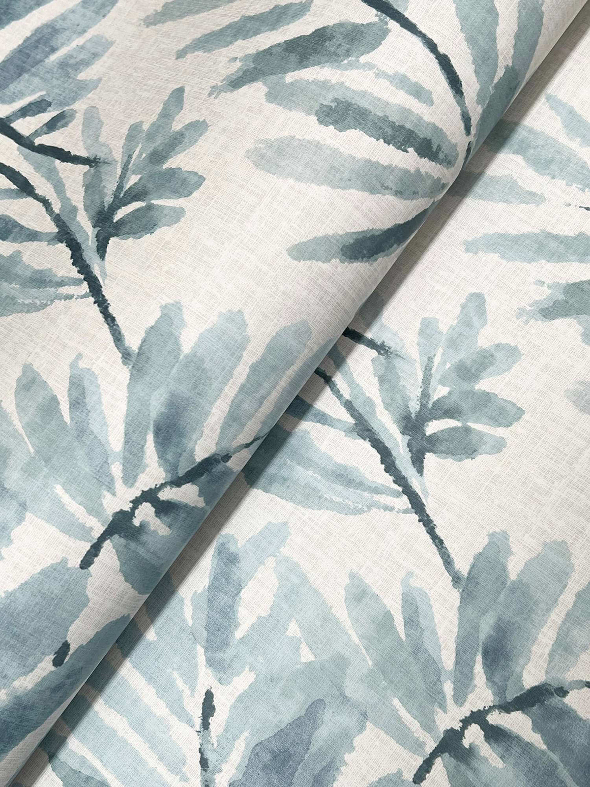Drew & Jonathan Home Serenade Wallpaper Sample - Blue