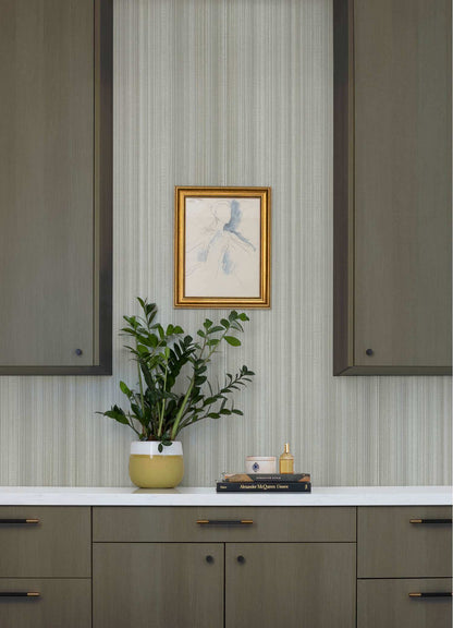 Drew & Jonathan Home Elan Wallpaper Sample - Grey