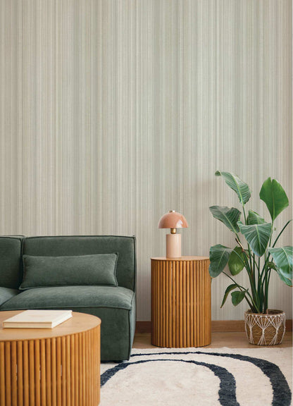 Drew & Jonathan Home Elan Wallpaper Sample - Grey