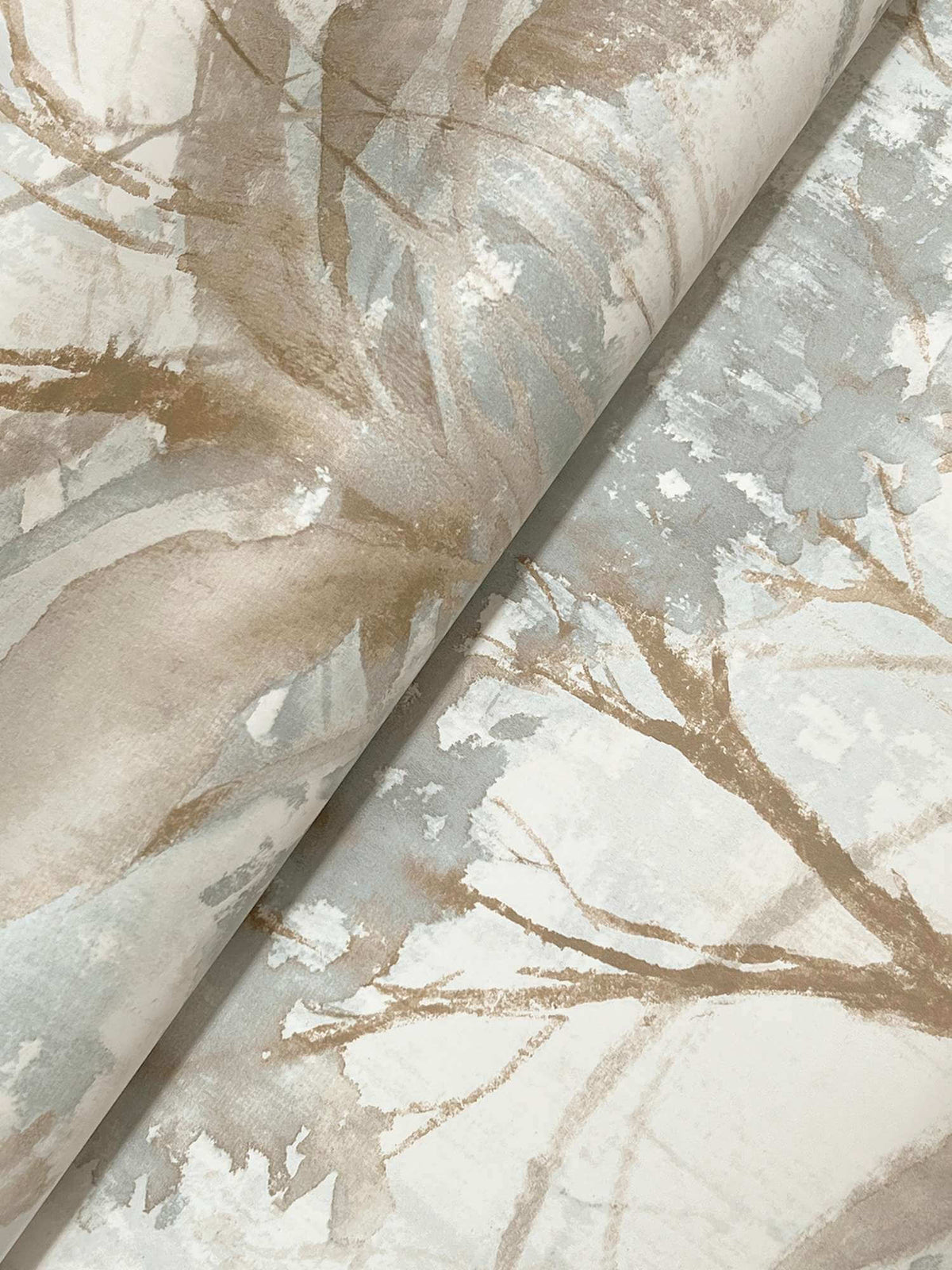 Drew & Jonathan Home Mistwood Forest Wallpaper - Blue