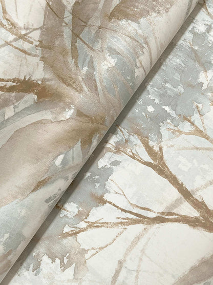 Drew & Jonathan Home Mistwood Forest Wallpaper - Blue