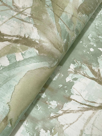 Drew & Jonathan Home Mistwood Wallpaper Sample - Green