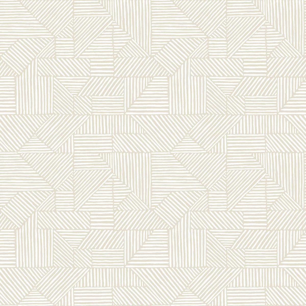 Drew & Jonathan Home Crescendo Wallpaper Sample - Silver