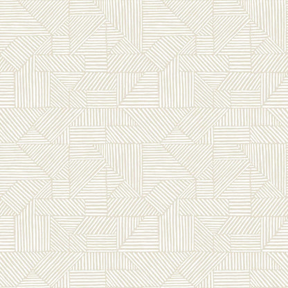 Drew & Jonathan Home Crescendo Wallpaper Sample - Silver