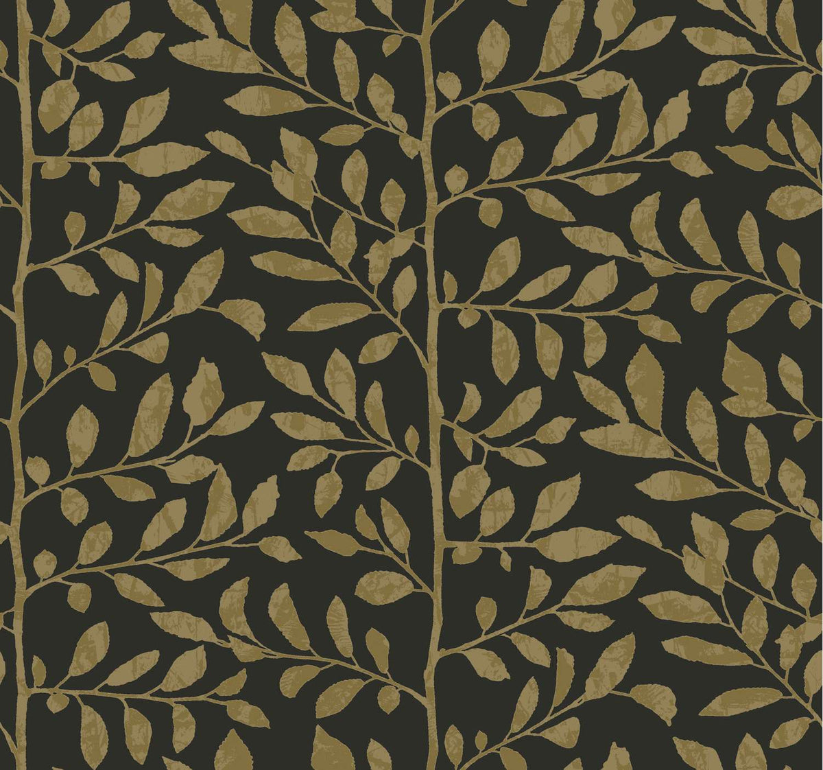 Drew & Jonathan Home Sagecrest Wallpaper Sample - Black
