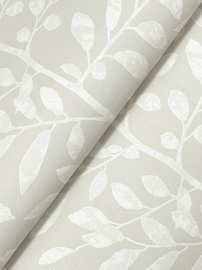 Drew & Jonathan Home Sagecrest Wallpaper Sample - Light Grey